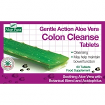 Aloe Pura Aloe Vera Colon Cleanse 30 Tablets