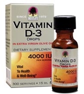 Nature's Answer Vitamin D3 Drops 4000IU 15ml