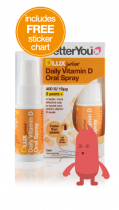 BetterYou DLux junior Vitamin D Spray 3 years + 400IU 10mcg