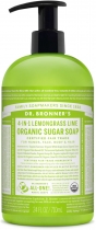 Dr. Bronner's Lemongrass - Lime Organic Sugar Soap 710ml 