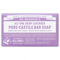 Dr. Bronner's Pure Castile Soap Bar Lavender 140g