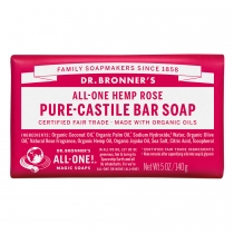 Dr. Bronner's Rose Organic Soap Bar - 140g