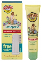 Earth's Best Toothpaste Strawberry & Banana (Ages 6 Months to 3 Years) 45g