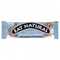 Eat Natural Crunchy Protein Nut Bar with Peanuts & Chocolate 100g