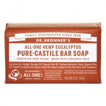 Dr. Bronner's Pure Castille Bar Soap (Eucalyptus)