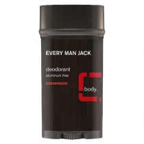 Every Man Jack Deodorant Cedarwood Aluminum Free 85g
