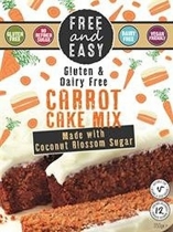 Free & Easy Carrot Cake Mix Gluten & Dairy Free 350g