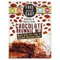 Free & Easy Chocolate Brownie Mix Gluten & Dairy Free 350g