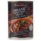 Free & Easy Organic Three Bean Chilli