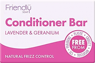 Friendly Soap Conditioner Bar Lavender & Geranium 95g