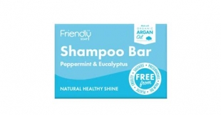 Friendly Soap Shampoo Bar Peppermint & Eucalyptus 95g
