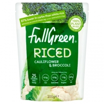 Fullygreen Riced Cauliflower & Broccoli 200g