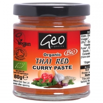 Geo Organic Thai Red Curry Paste 180g