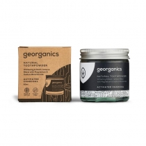 Georganics Natural Toothpowder Activated Charcoal 12m