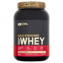 Gold Standard 100% Whey Vanilla Ice Cream 900g