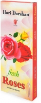 Hari Darshan Fresh Roses 70 Incense Sticks (80g)