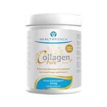 Health Reach Collagen Pure 200g Lemon Flavour