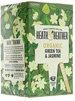 Heath & Heather Organic Green Tea & Jasmine 20 Bags