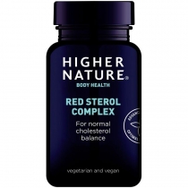 Higher Nature Red Sterol Complex Normal Cholesterol Balance 90 Tablets