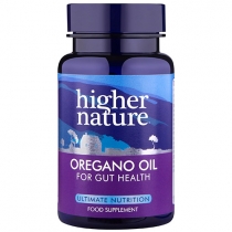 Higher Nature Oregano Oil for Gut Health (30 + 10free Capsules)