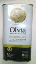 El Greco Olvia Extra Virgin Organic Olive Oil (1L)
