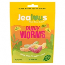 Jealous Tangy Worms Gluten Free 125g
