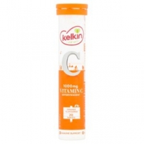 Kelkin Effervescent Vitamin C 1000mg 20 Tablets