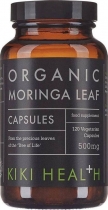 Kiki Health Organic Moringa Leaf 120 Vegetarian Capsules