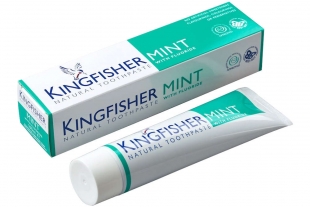 Kingfisher Natural Toothpaste Mint with Fluoride 