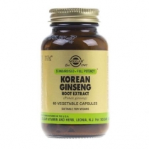 Solgar Korean Ginseng Root Extract 60 Vegetable Capsules