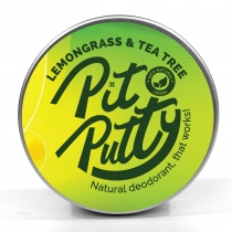 Lemongrass & Tea Tree Pit Putty Natural Deodorant 65g