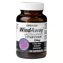 Lifeplan Wind Away Activated Charcoal 30 Capsules