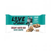 Love Raw Cre&m Wafer Bar Salted Caramel 45g