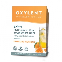 Oxylent Sparkling Mandarin Flavour 7 Sachets