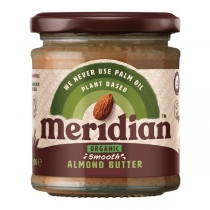 Meridian Organic Smooth Almond Butter 170g