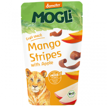 Mogli Organic Mango Stripes with Apple 25g