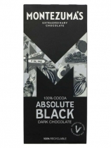 Montezuma's 100% Cocoa Absolute Black Dark Chocolate 90g