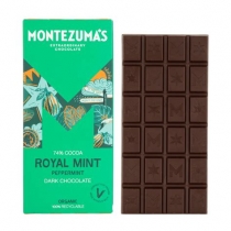 Montezuma's Royal Mint Peppermint 74% Cocoa Dark Chocolate 90g