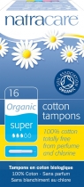 Natracare Cotton Tampons 16 Organic Super