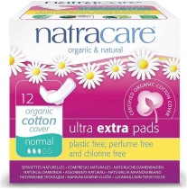 Natracare Organic Cotton 12 Ultra Extra Pads