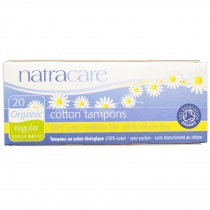  Natracare Organic Cotton Tampons 20 Regular