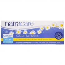 Natracare Organic Cotton Tampons 20 Super