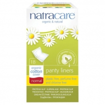 Natracare Panty Liners 18 Organic Cotton Cover Normal 