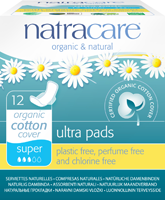 Natracare Ultra Pads Super With Wings
