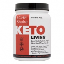 Natures Plus LCHF Shake Chocolate KETO Living 675g