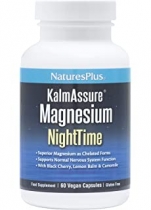 Nature's Plus KalmAssure Magnesium NightTime 60 Vegan Capsules