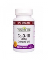 Natures Aid Co-Enzyme Q10 30mg 45 Capsules