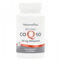 Natures Plus Beyond CO Q10 50mg Ubiquinol 60 Softgels 