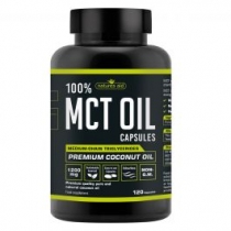Natures Aid 100% MCT Oil 120 Capsules