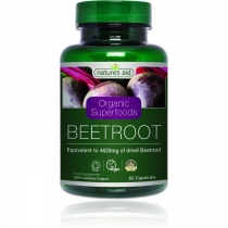 Natures Aid Organic Superfoods Beetroot (60 Capsules) 